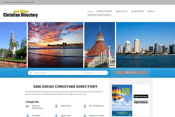 christianexamineryellowpages.com site used Directory