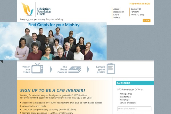 Cfg theme site design template sample