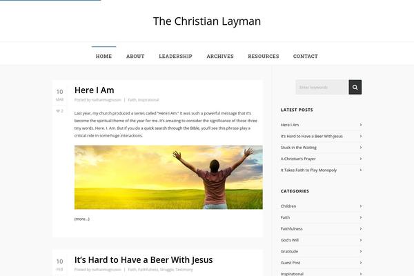 Highend theme site design template sample