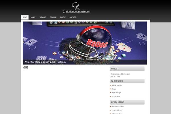 White Rock theme site design template sample