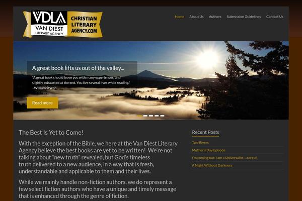 Spacious theme site design template sample