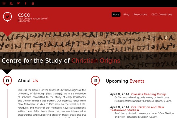 christianorigins.co.uk site used Creolio