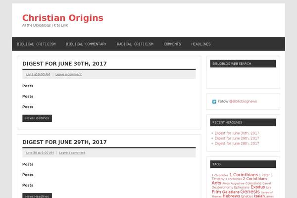 Dynamic News Lite theme site design template sample