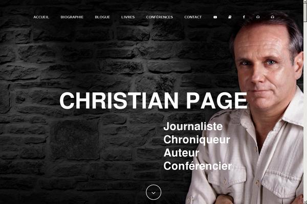FWRD theme site design template sample