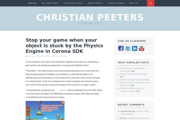 Site using WP Code Highlight plugin