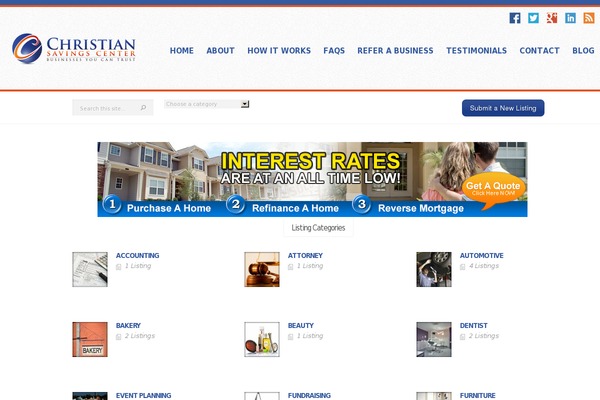 eList theme site design template sample