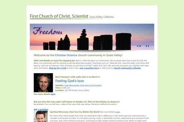 Carta theme site design template sample