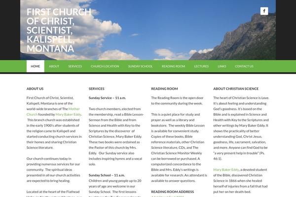 Outreach Pro theme site design template sample