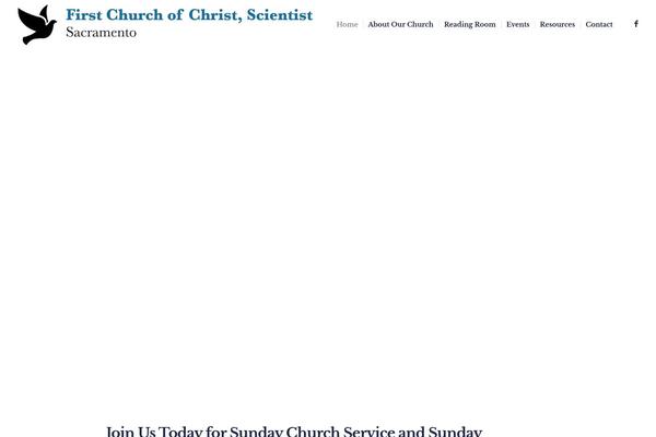 Salvation theme site design template sample