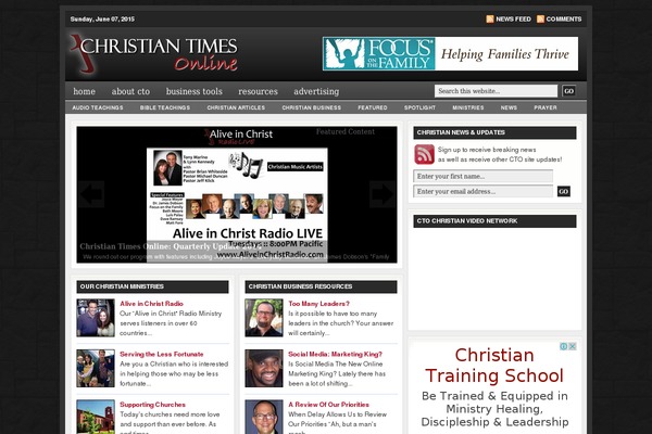 Church_20 theme site design template sample