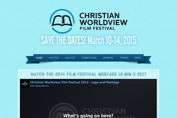 christianworldviewfilmfestival.com site used Yoo_steam_wp