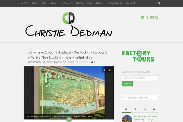 Anew theme site design template sample
