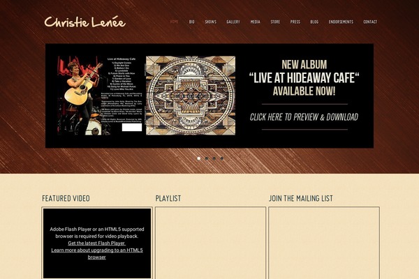 Site using Bd-music-network plugin
