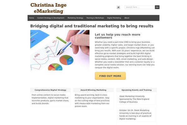 Shell Lite theme site design template sample