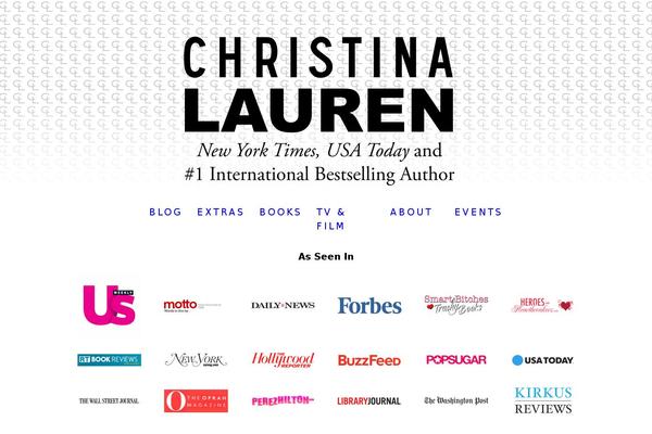 christinalaurenbooks.com site used Clo