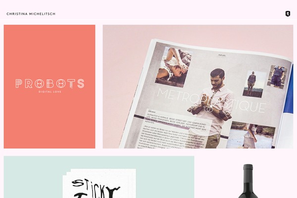 christinamichelitsch.com site used Semplice4