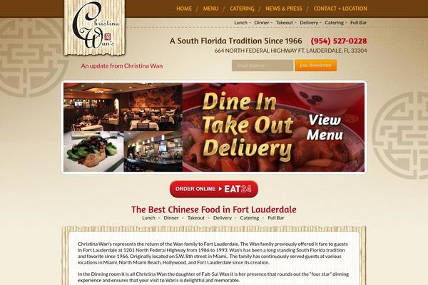Site using Webdiner plugin