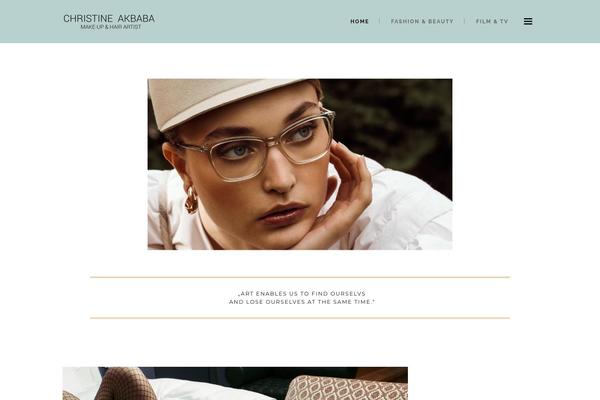 Stockholm theme site design template sample