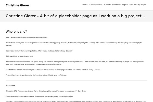 Site using All-In-One Cufon plugin