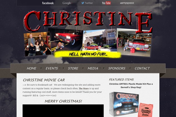 IndieFest theme site design template sample