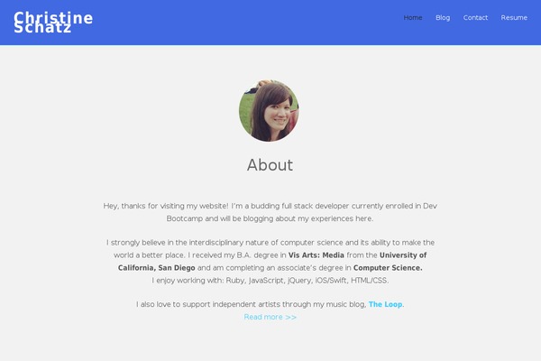 Ari theme site design template sample