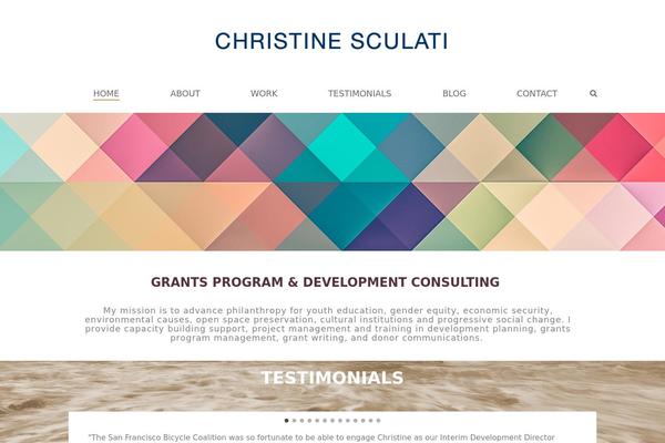 Jupiter theme site design template sample