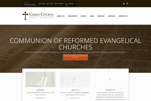 Incarnation theme site design template sample