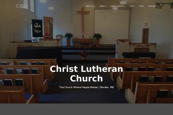 Hestia theme site design template sample