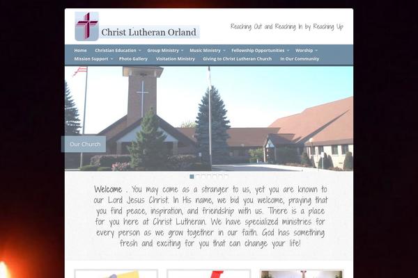 Risen theme site design template sample