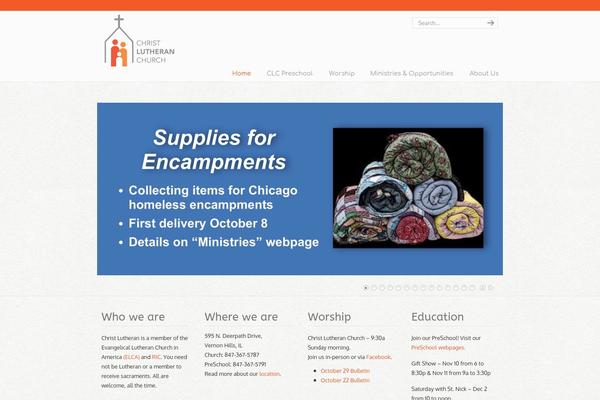 christlutheranvh.org site used U-design-child-backup