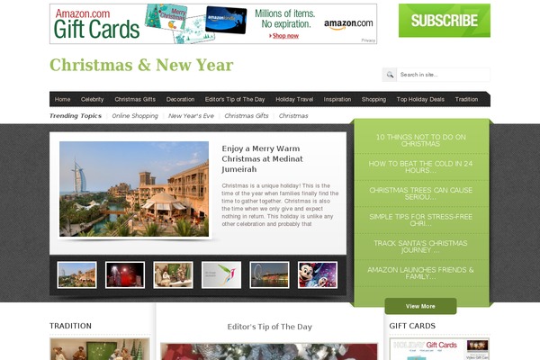 Arts and Culture theme site design template sample