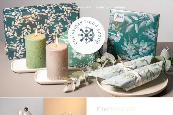 Ambient theme site design template sample
