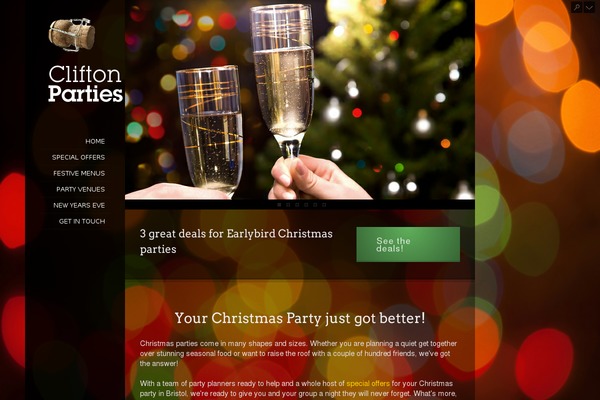 Myriad theme site design template sample