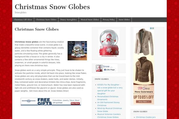 Magazine Basic theme site design template sample