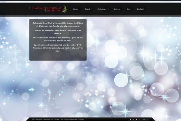 Storm theme site design template sample
