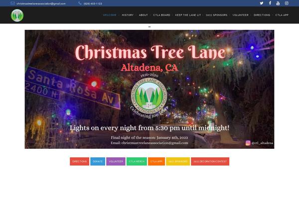 Brooklyn theme site design template sample