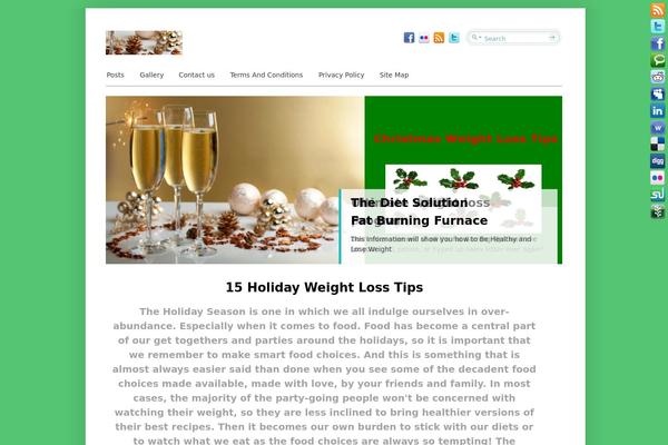 Cloriato theme site design template sample