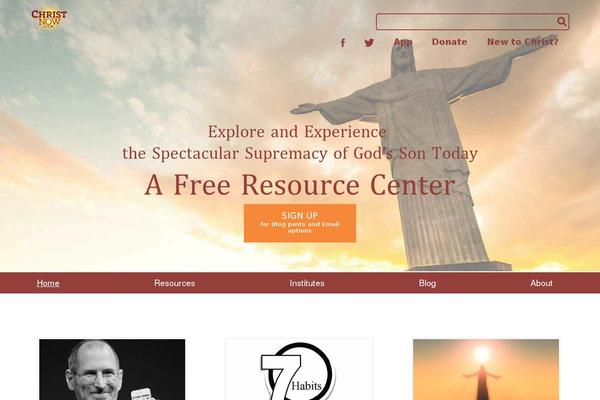 Site using Otw-blog-manager plugin