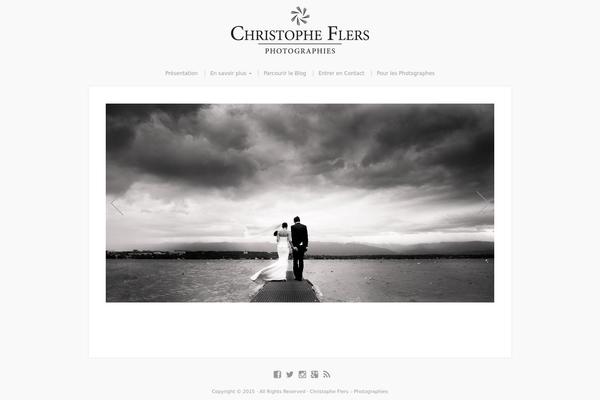 christophe-flers.com site used Organic_photographer