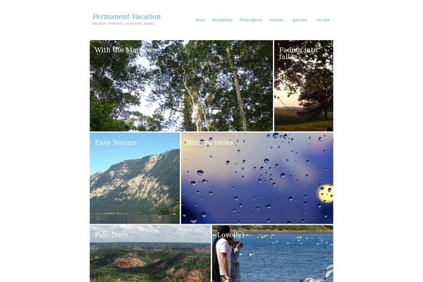 AutoFocus theme site design template sample