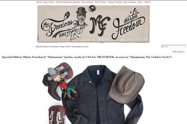 Site using The Social Links plugin