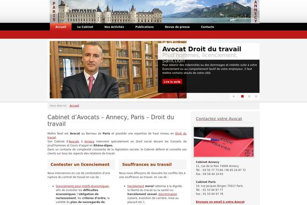 christophenoel.com site used Starbusiness_1.2