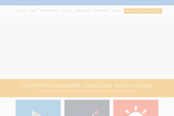 Nuovowp theme site design template sample