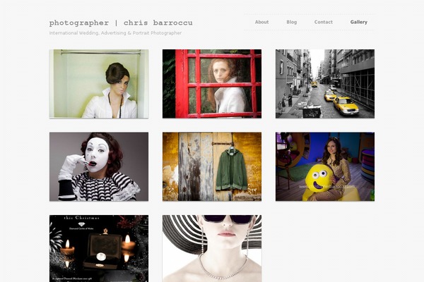 christopherbarroccu.com site used Photography_pro
