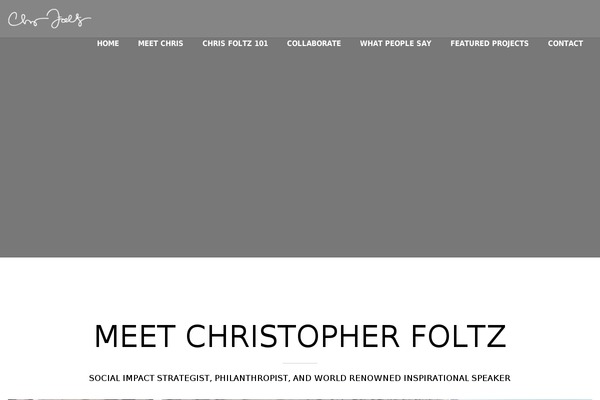 North theme site design template sample