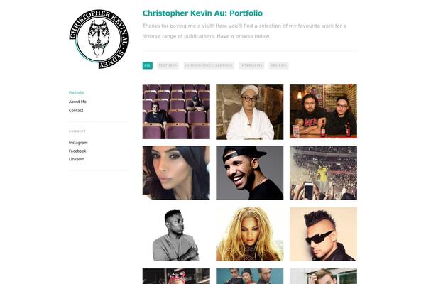 Roma theme site design template sample