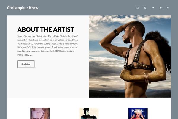 Author Pro theme site design template sample