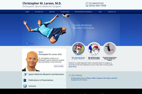 YPO theme site design template sample