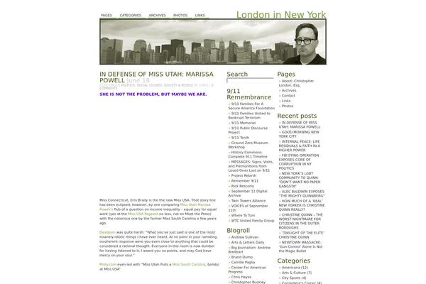 christopherlondonblog.com site used Water3-10