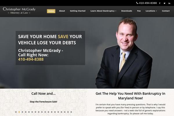 christophermcgrady.com site used Christopher